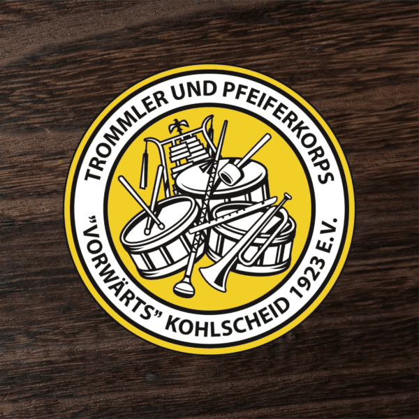 Autoaufkleber Gelb